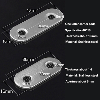 Oval Hole Metal Stamping Parts Motor Overcurrent Connectors For Welding Equipment