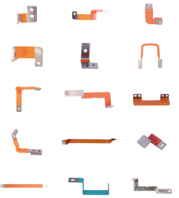 Copper Foil Flexible Battery Bus Bar Connectors Soft Connection