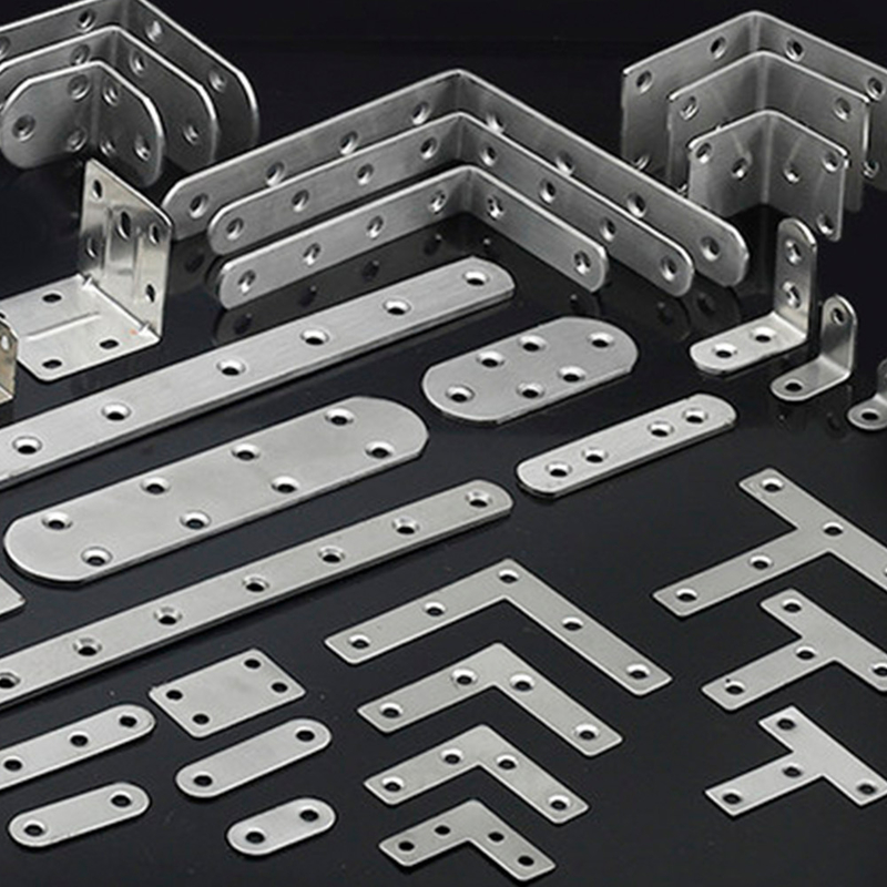 Oval Hole Metal Stamping Parts Motor Overcurrent Connectors For Welding Equipment